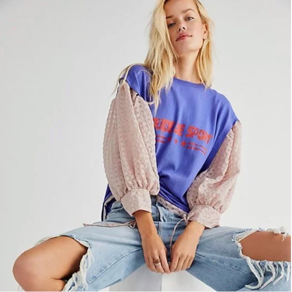 Free People Just Met Tee size M NWT